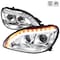 Spec-D Tuning 98-06 Benz W220 Projector Headlight Chrome LHP-BW22000-TM - alternate 1